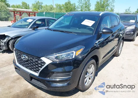 2019 Hyundai Tucson Value z USA, uszkodzony, nr VIN KM8J3CA46KU935335
